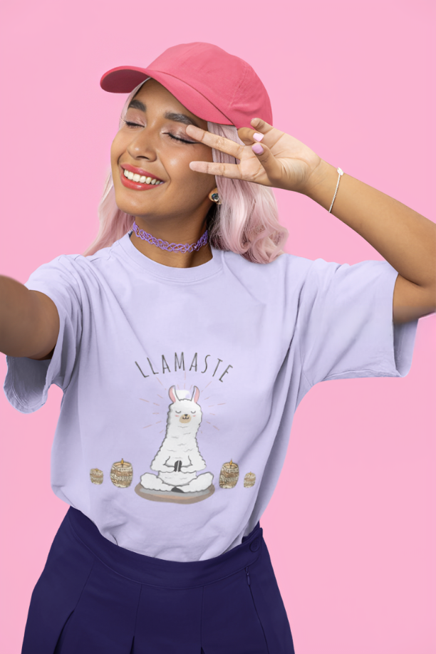 LLAMASTE: Unisex Oversized Tee