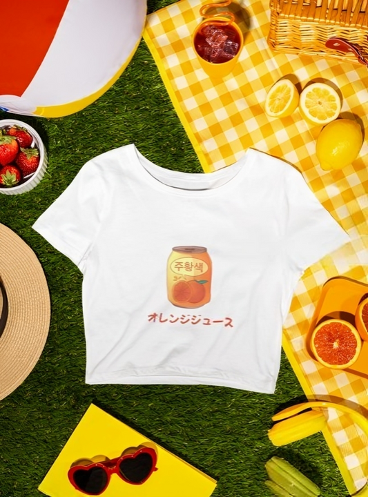 オレンジジュース: Orange Juice Tee