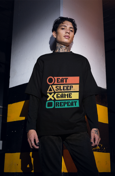 The Loop: Unisex Terry Oversized Tee